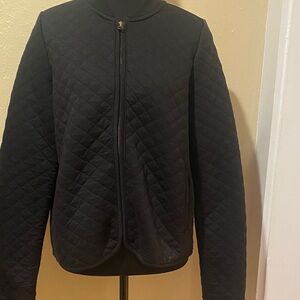 New Marine Layer Black Quilted Jacket